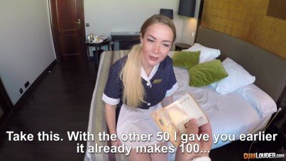 CumLouder-Buying The Hotel Maid