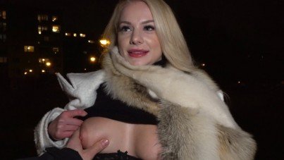 PublicAgent-Flashed Her Tits For Cash And Got A Creampie For Free