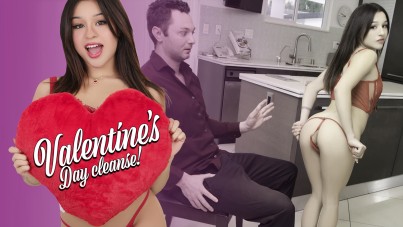 Family Strokes-Valentines Day Cleanse Mickey Violet