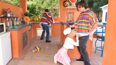 Family Strokes-Demi Hawks Cincum de Mayo